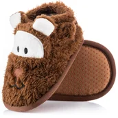 Buty dla dziewczynek - Ciepłe buciki dla maluchów antypoślizgowe 25/26 - miniaturka - grafika 1
