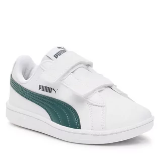 Buty dla chłopców - Sneakersy Puma UP V PS 373602 30 Puma White-Malachite-Persian Blue - grafika 1