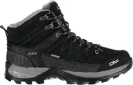Buty trekkingowe męskie - Buty trekkingowe męskie CMP Rigel Mid Trekking Shoe Wp Nero/Grey r. 45 (3Q12947-73UC) - miniaturka - grafika 1