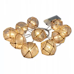 IL MIO POLUX Girlanda AHNE 10 LED transaparent sznurek baterie 2 AA nie dołączono 312938 - Lampy pozostałe - miniaturka - grafika 1