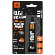 Kleje i inne preparaty budowlane - Dragon Klej montażowy POWER polimer hybrydowy 20 g - miniaturka - grafika 1