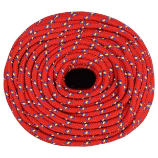 Linka żeglarska, czerwona, 8 mm, 25 m, polipropylen - Żeglarstwo - miniaturka - grafika 4