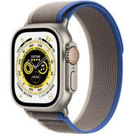 Smartwatch - Apple Watch Ultra GPS + Cellular 49mm Tytan Trail S/M Szaro-niebieski - miniaturka - grafika 1