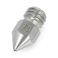 Filamenty i akcesoria do drukarek 3D - Dysza 0,6mm MK8 - filament 1,75mm - stal nierdzewna - miniaturka - grafika 1