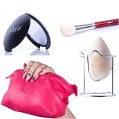 Lusterka do makijażu - Bocca Beauty, Zestaw Podróżny Do Makijażu, Kosmetyczka, Lusterko - miniaturka - grafika 1