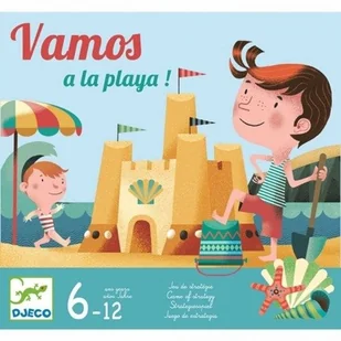 DJECO Gra Vamos A La Playa - Gry planszowe - miniaturka - grafika 1