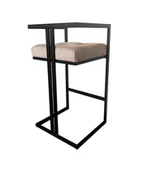 Taborety i hokery - Hoker Chesterfield podstawa cz - miniaturka - grafika 1