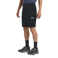 Spodenki męskie - Męskie szorty Jack Wolfskin HIKEOUT SHORTS M black - 46 - miniaturka - grafika 1