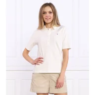 Koszulki i topy damskie - Tommy Hilfiger Polo PIQUE | Regular Fit - miniaturka - grafika 1