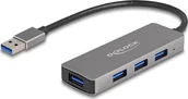 Huby USB - HUB USB3.2 4Port DeLOCK 4xUSB3.2 Szary - miniaturka - grafika 1
