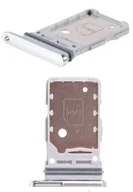 Części serwisowe do telefonów - SZUFLADKA TACKA KARTY SIM DO SAMSUNG S21 S21+| S21 Ultra SILVER - miniaturka - grafika 1