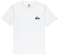 Koszulki męskie - t-shirt QUIKSILVER EV MINI LOGO 2 WBB0/WHITE - miniaturka - grafika 1