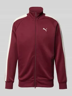 Bluza rozpinana ze stójką - Kurtki i kamizelki sportowe męskie - miniaturka - grafika 1