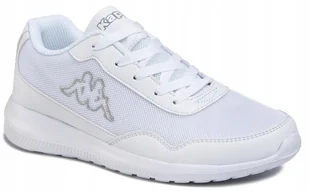 43 Buty Męskie Lekkie Kappa Białe 242512-1016 - Buty sportowe męskie - miniaturka - grafika 1