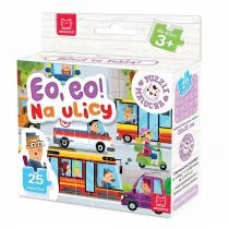 Aksjomat Puzzle malucha 25 elementów. Eo, eo! Na ulicy - Puzzle - miniaturka - grafika 1
