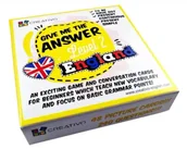 Książki do nauki języka niemieckiego - Karty językowe Angielski Give me the answer Level 2 - miniaturka - grafika 1