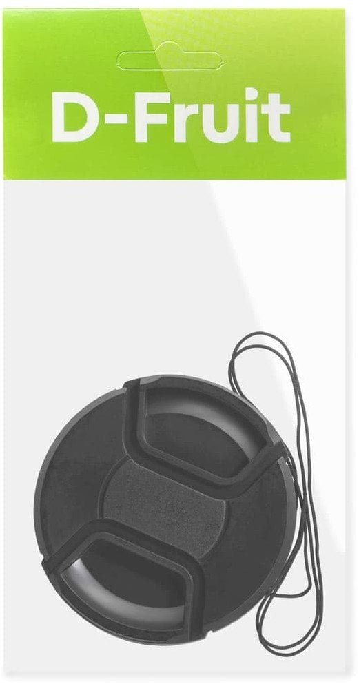 D-Fruit lens cap 62mm Snap