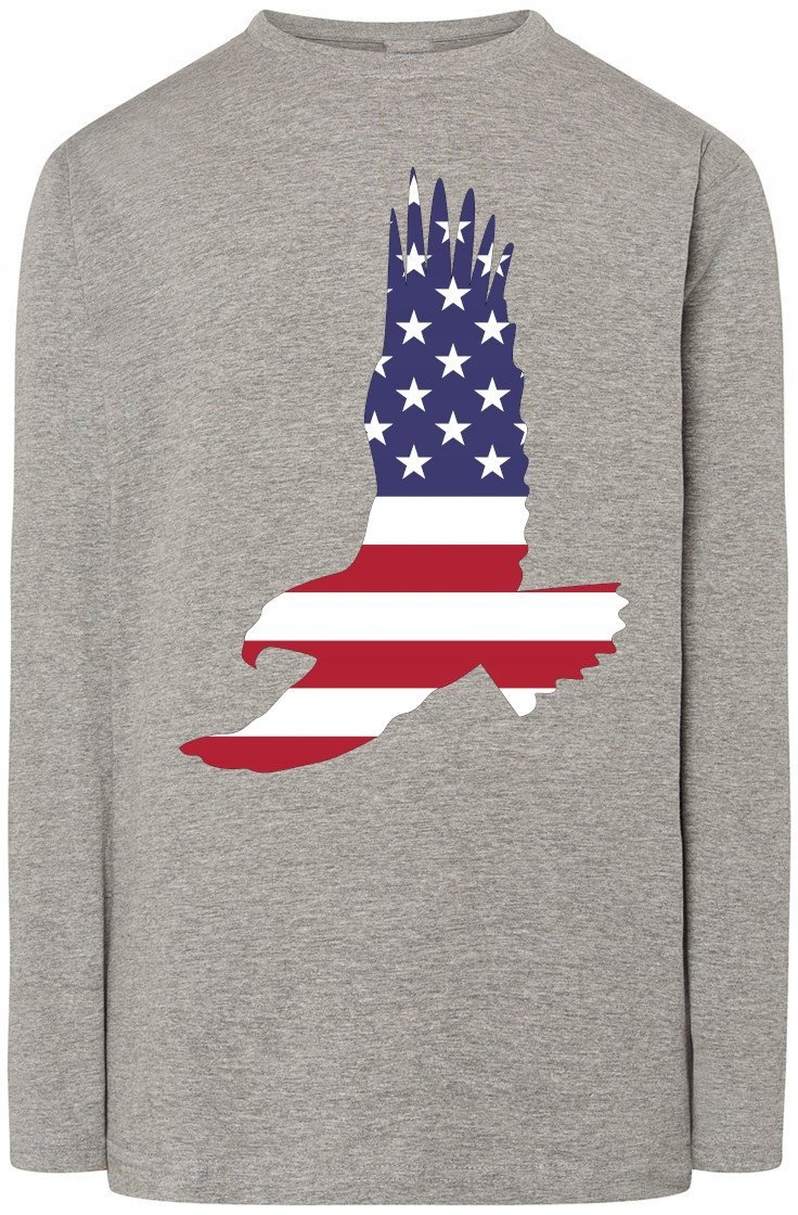Orzeł USA Męska Bluza Longsleeve Rozm.S