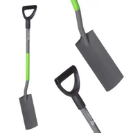 Łopaty i widły - Szpadel prosty ogrodowy Aalen trzon metalowy - miniaturka - grafika 1