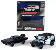 Samochody i pojazdy dla dzieci - Dwupak aut metalowych Jeep Wrangler i Dodge Charger R/T 1:32 Szybcy i Wściekli 253202014 Jada - miniaturka - grafika 1