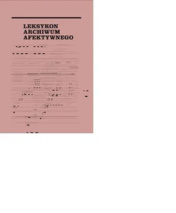 Leksykon archiwum afektywnego - Podręczniki dla liceum - miniaturka - grafika 1