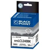 Tusze zamienniki - Black Point BPBLC1240BK zamiennik Brother LC1240BK - miniaturka - grafika 1