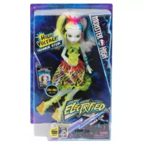 Mattel Monster High Zelektryzowana Frankie DVH72 - Lalki dla dziewczynek - miniaturka - grafika 1