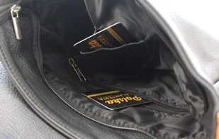 Torebka Skórzana MAGRE (PL) Ala Listonoszka Skóra Naturalna CZARNY - Torebki damskie - miniaturka - grafika 6