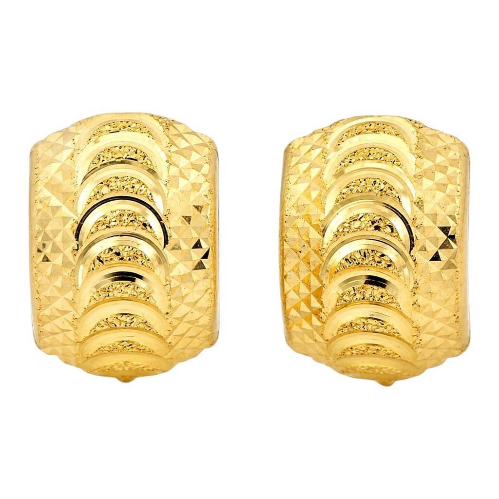 Kolczyki złote Au 585 diamentowane KL8323C