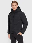 Kurtki męskie - Calvin Klein Kurtka zimowa K10K110336 Czarny Regular Fit - miniaturka - grafika 1