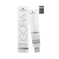 Farby do włosów i szampony koloryzujące - Schwarzkopf Igora Royal SILVERWHITE Slate Grey farba do włosów niebiesko szara 60 ml - miniaturka - grafika 1