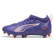 Piłka nożna - PUMA Ultra 5 Match FG/AG JR buty piłkarskie, Lapis Lazuli biały - Sunset Glow, rozmiar 38, Lapis Lazuli PUMA biały zachód słońca poświata, 5 UK - miniaturka - grafika 1