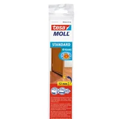 Klamki - Tesa Uszczelka szczotkowa pod drzwi  1 m 12 mm jasny brąz - miniaturka - grafika 1