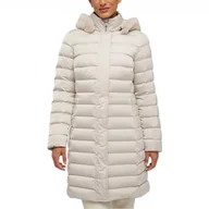 Kurtki damskie - Geox W Bettanie, Kurtka damska, Srebrny Szary, 40 EU, SILVER GRAY, 38 - miniaturka - grafika 1