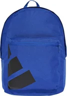 Plecaki - Plecak adidas Classic Bars IS7060 - NIEBIESKI - miniaturka - grafika 1