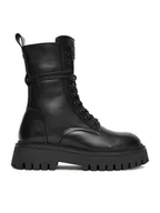 Botki damskie - G-Star Raw Trzewiki EO-GEDIZ-8090-25 Czarny - miniaturka - grafika 1