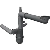 Syfony - Franke Główny Akcesoria do zlewozmywaków Syfon butelkowy Grey Line 112.0551.361 - miniaturka - grafika 1