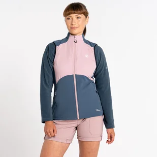 Dare 2b Damska kamizelka softshell Avidly Różowo-szary, Rozmiar: 32 - Kurtki i kamizelki sportowe damskie - miniaturka - grafika 1