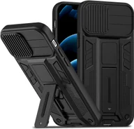 Etui i futerały do telefonów - König Design Etui kompatybilne z Apple iPhone 13 Pro Max Plastikowe, miękkie etui na telefon komórkowy - Etui na telefon komórkowy czarne - miniaturka - grafika 1