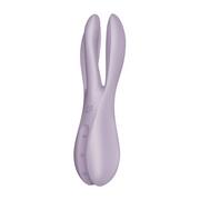 Wibratory i masażery - Satisfyer threesome 2 violet - Wibrator z trzema elastycznymi ramionami, Fioletowy  << DYSKRETNIE   |   DOSTAWA 24h   |  GRATISY - miniaturka - grafika 1