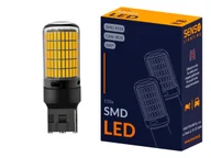 Żarówki samochodowe - ŻARÓWKA SENSO LED WY21W 150xSMD 4014 CANBUS POMARAŃCZOWA - miniaturka - grafika 1
