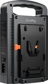 Ładowarki do aparatów dedykowane - Dwukanałowa ładowarka SmallRig 4578 Dual Channel do baterii V-Mount - Raty - miniaturka - grafika 1