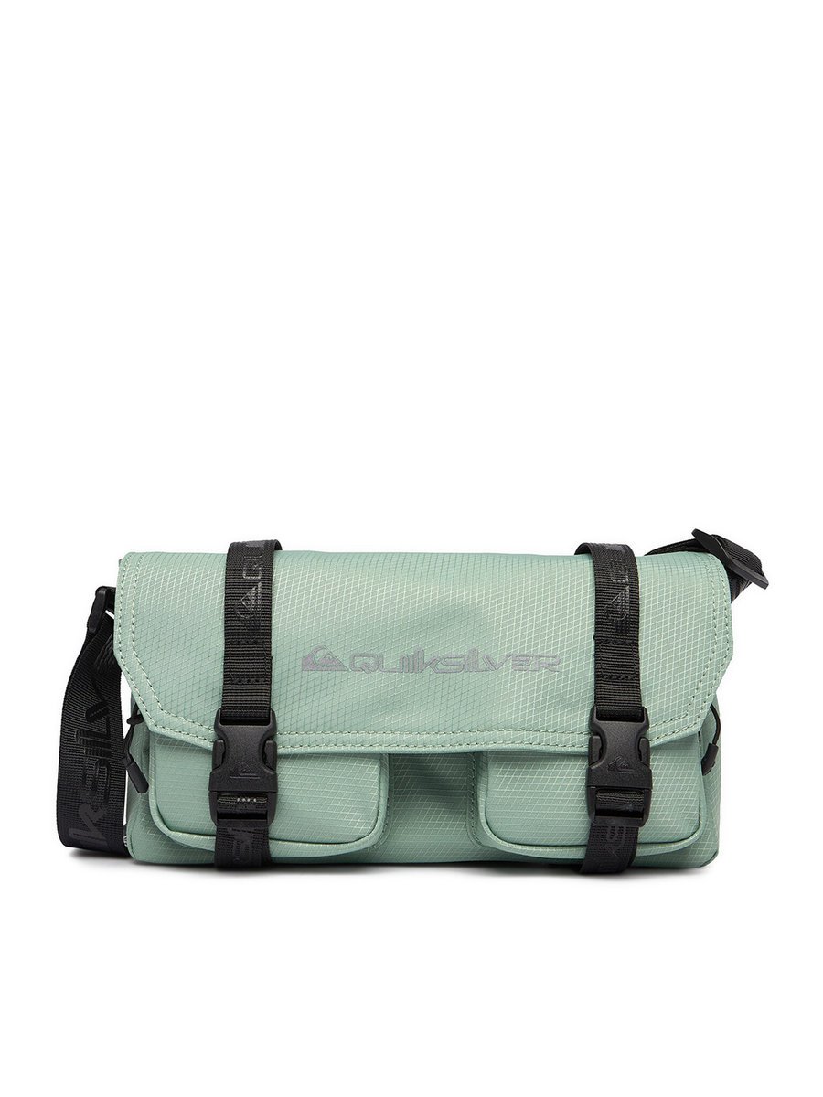 Quiksilver Torebka Unisex Zielony QUIKSILVER-CEOWB-QUIC-F-002-09 Zielony Czarny
