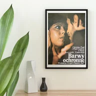 Obrazy i zdjęcia na płótnie - Oryginalny plakat do filmu BARWY OCHRONNE, 1982 r - miniaturka - grafika 1