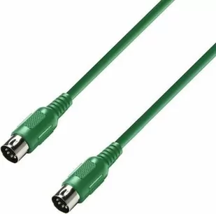Adam Hall K3 MIDI 0300 GRN kabel MIDI 3m (zielony) - Kable - miniaturka - grafika 2