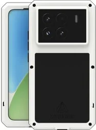 LOVE MEI Etui pancerne + szkło Powerful do Xiaomi 15, białe - Etui i futerały do telefonów - miniaturka - grafika 1