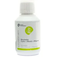 Witaminy i minerały - Invex Remedies Biochelat Zn-Cu-Mg Dla osób Aktywnych Fizycznie i Starszych, Odkwasza organizm 150 ml - miniaturka - grafika 1