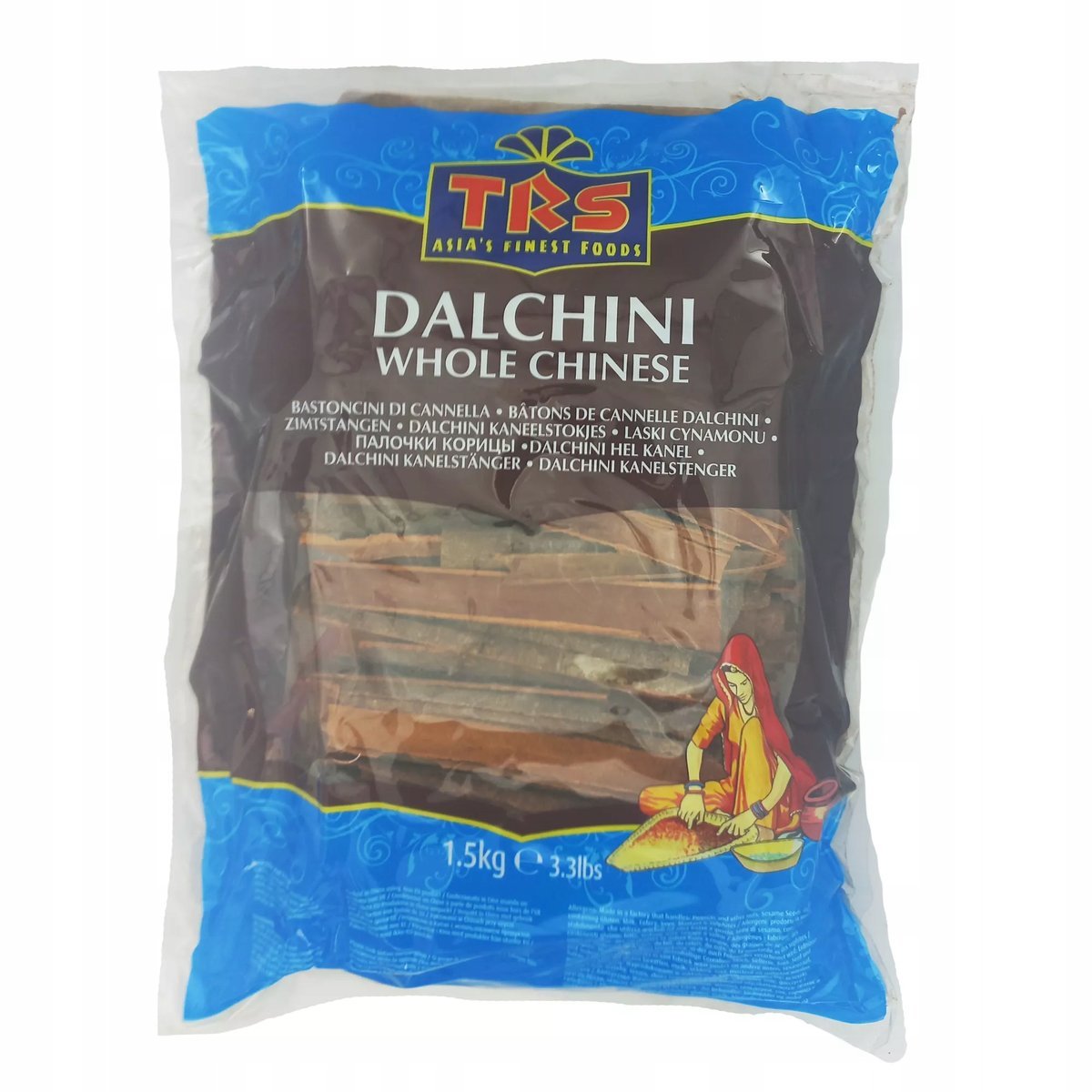 Przyprawa kora cynamonowca Dalchini Whole Chinese TRS 1.5kg