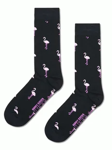 Happy Socks Skarpety "Famingo" w kolorze czarno-jasnoróżowym - Skarpetki męskie - miniaturka - grafika 1
