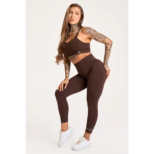 Legginsy fitness damskie Gym Glamour push up 2.0 - Spodnie sportowe damskie - miniaturka - grafika 1